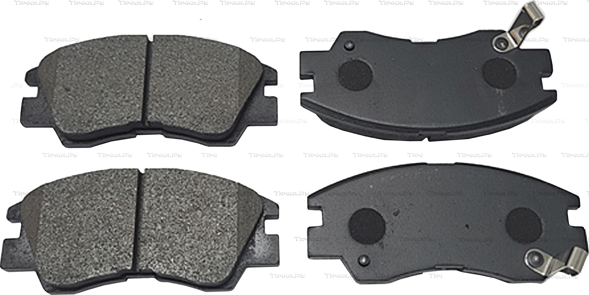 Тормозные колодки CTR передние для Mitsubishi Pajero I 1983-1991. Артикул GK0572