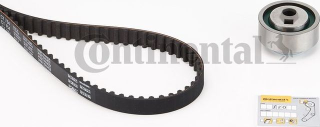 Ремень ГРМ с роликами (комплект) ContiTech для Peugeot 405 1987-1997. Артикул CT754K1
