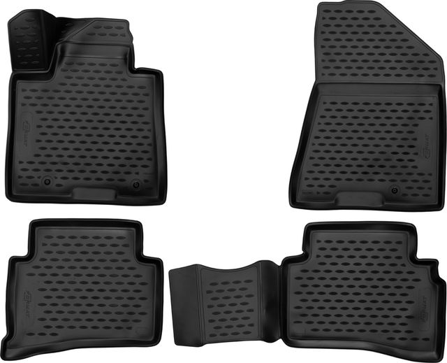 Коврики 3D Format c повышенной износостойкостью для салона Kia Sportage IV 2016-2026. Артикул FORMAT.CARKIA00005