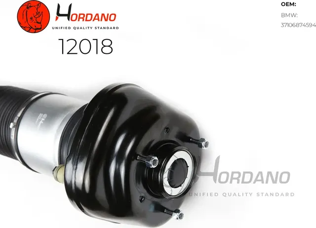 Амортизатор пневматический задний, правый/ BMW 7-er G11/G12 (2015-2021) (Hordano). Артикул 12018