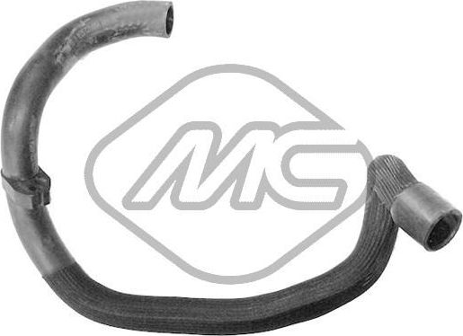 Патрубок радиатора (системы охлаждения) Metalcaucho. Артикул 08553