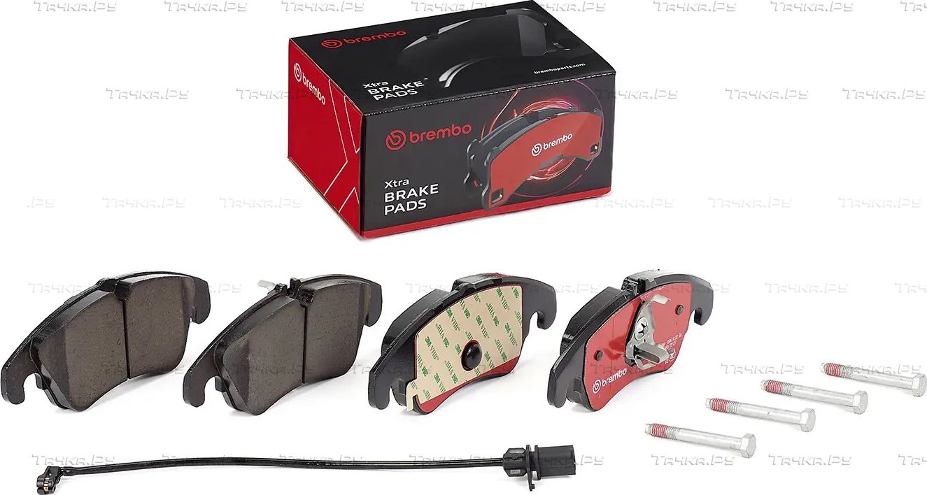 Тормозные колодки Brembo XTRA LINE передние для Audi Q5 I (8R) 2008-2017. Артикул P 85 098X