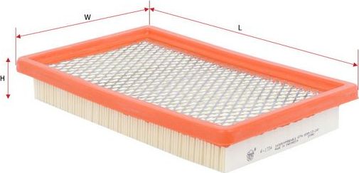 Воздушный фильтр Sakura. Артикул A-1734