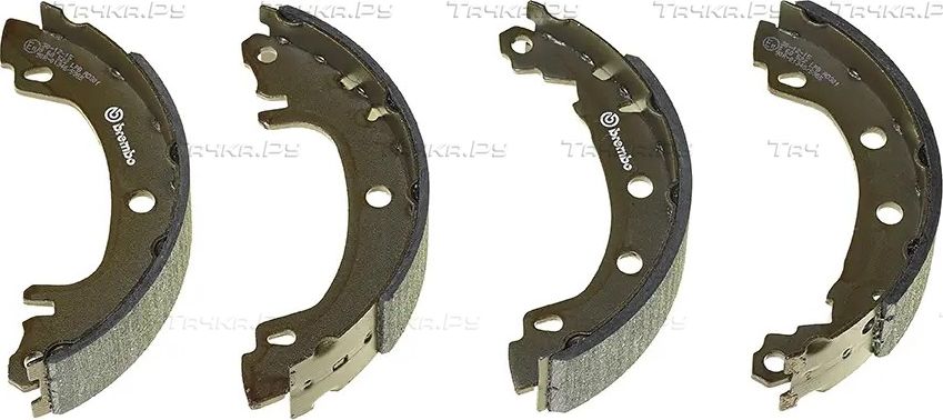 Тормозные колодки Brembo ESSENTIAL LINE задние для Renault Megane III 2008-2016. Артикул S 68 522