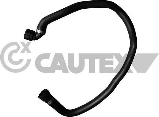 Патрубок радиатора (системы охлаждения) Cautex. Артикул 753943