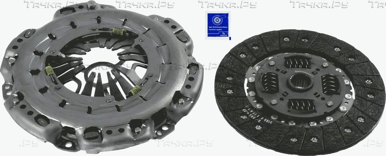 Сцепление (комплект) SACHS XTend для Volkswagen Crafter I 2006-2013. Артикул 3000 951 841