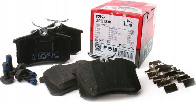 Тормозные колодки TRW COTEC задние для Audi A4 I (B5) 1995-2001. Артикул GDB1330