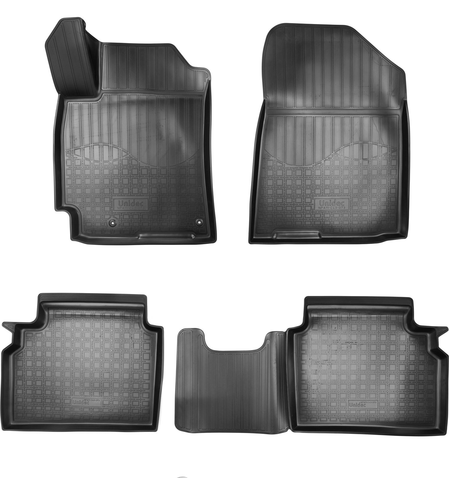 Коврики Норпласт для салона Kia Cerato IV 2018-2026. Артикул NPA11-C43-073