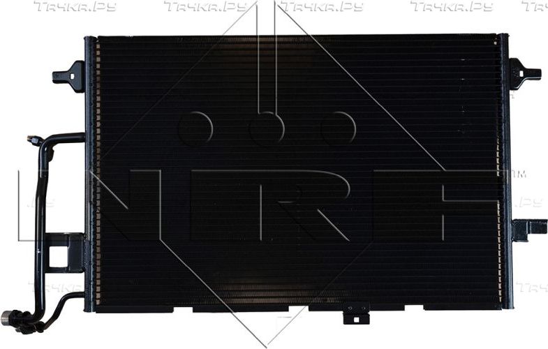 Радиатор кондиционера (конденсатор) NRF (алюминий). Артикул 35317