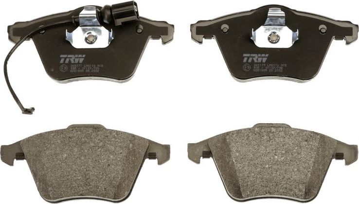 Тормозные колодки TRW COTEC. Артикул GDB1809