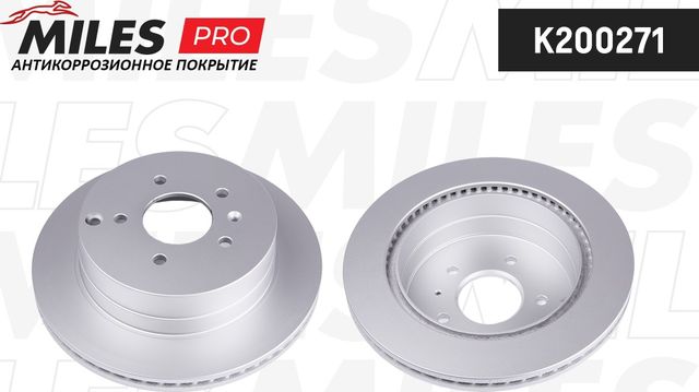 Тормозной диск Miles задний для Opel Antara I 2006-2017. Артикул K200271