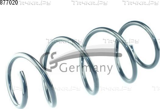 Пружина подвески CS-Germany передняя для Renault Clio V 2008-2010. Артикул 14.877.020
