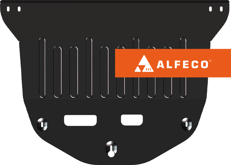 Защита Alfeco для картера и КПП Audi Q6 (рынок Китая) 2022-2026. Артикул ALF.30.47