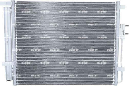 Радиатор кондиционера (конденсатор) NRF. Артикул 350575