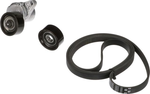 Приводной ремень поликлиновой с роликами (комплект) Gates Micro-V® Kit для Dacia Logan II 2007-2026. Артикул K015PK1750