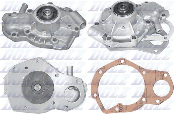Помпа (водяной насос) Dolz для Renault Master I 1980-1995. Артикул R178