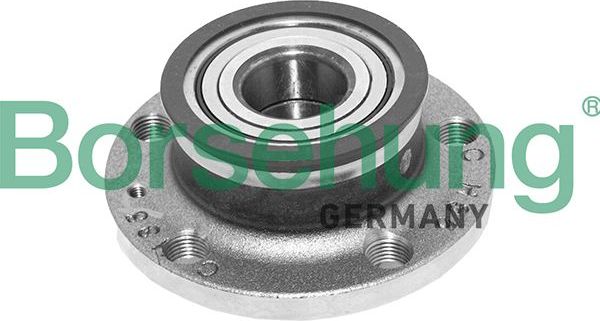 Ступица колеса с интегрированным подшипником Borsehung задняя задняя для Skoda Rapid I 2012-2019. Артикул B15624
