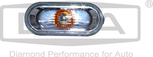 Поворотник (фонарь указателя поворота) DPA передний для SEAT Mii 2011-2019. Артикул 99491249802
