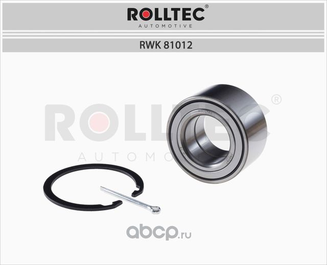 Подшипник ступицы (Rolltec). Артикул RWK81012
