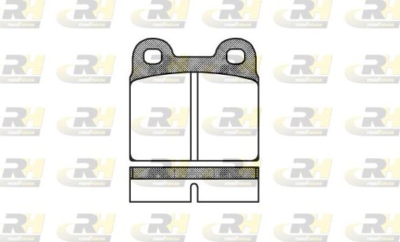 Тормозные колодки RoadHouse. Артикул 2007.00