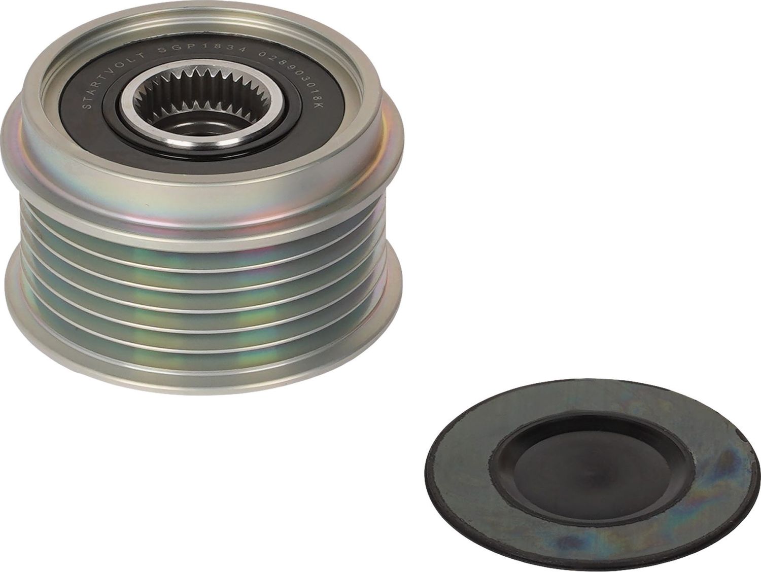 Муфта генератора обгонная StartVOLT для Volkswagen Polo IV 2001-2009. Артикул SGP 1834