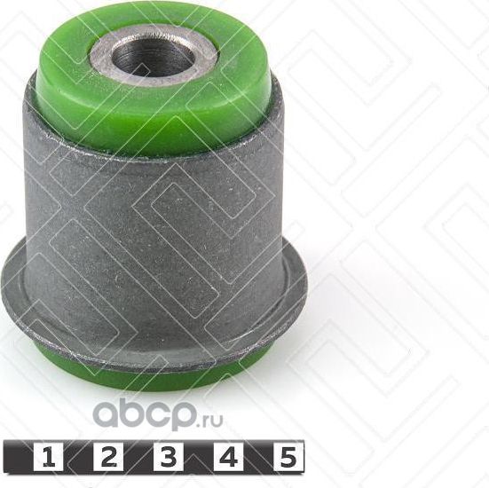 Сайлентблок нижнего рычага передней подвески запрессованный (Полиуретан). Артикул 10625001