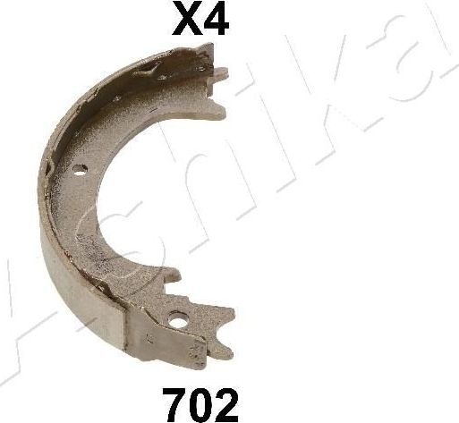 Тормозные колодки (стояночная тормозная система) ASHIKA. Артикул 55-07-702