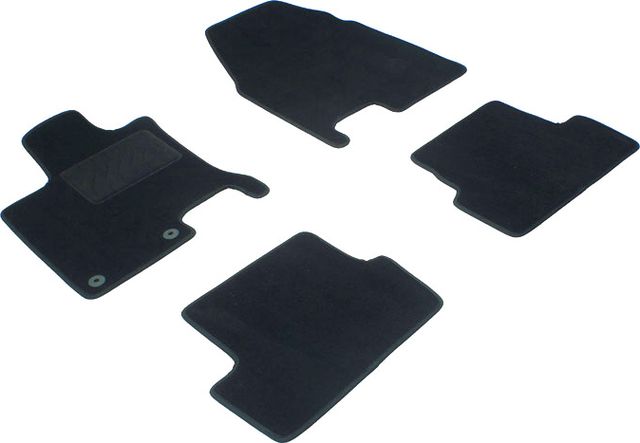 Коврики текстильные Seintex на нескользящей основе для салона Nissan Qashqai I 2007-2013. Артикул 82766