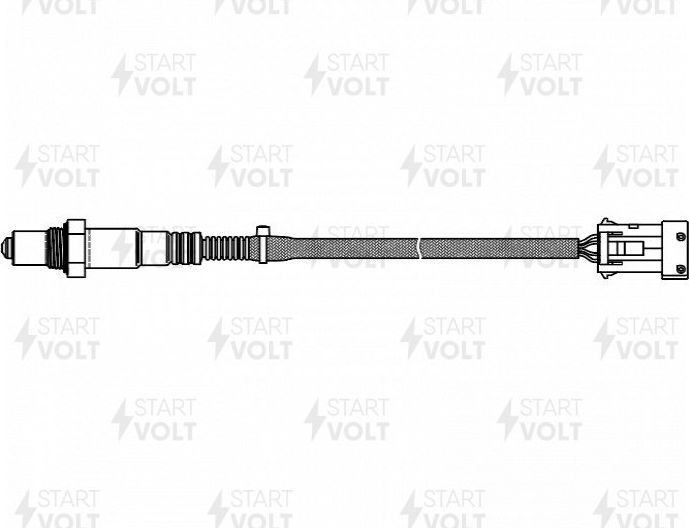 Лямбда-зонд (кислородный датчик) StartVOLT. Артикул VS-OS 2514