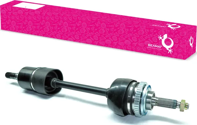 Привод колеса ВАЗ2123,21214,2131 (с АБС) левый в сборе (24 шл.) БелМаг BM.0198 (Belmag). Артикул BM.0198