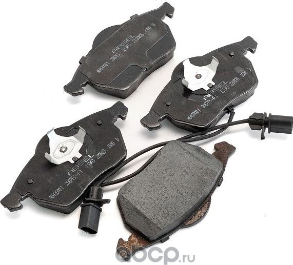 Колодки тормозные передние (Absel). Артикул AU420001