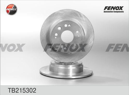 Тормозной диск Fenox задний для Honda CR-V II 2001-2007. Артикул TB215302
