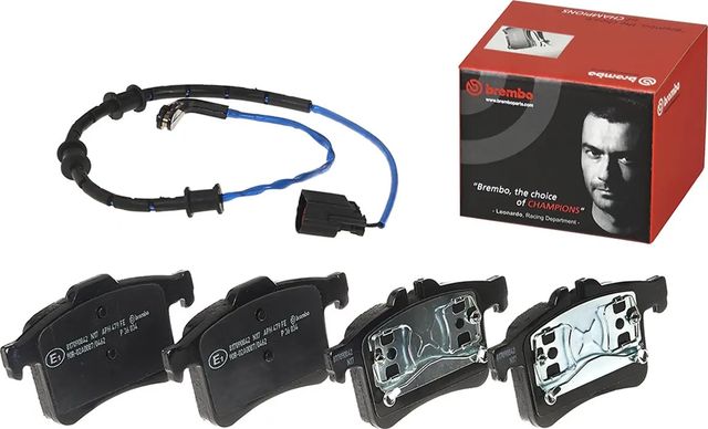 Тормозные колодки Brembo задние для Jaguar XK II 2009-2014. Артикул P 36 034