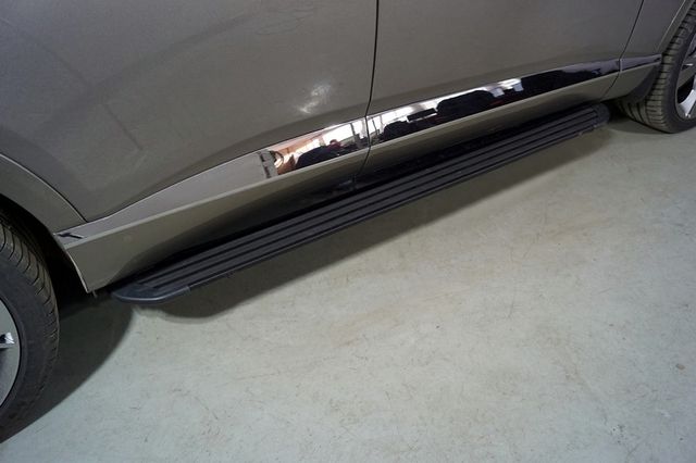 Пороги алюминиевые ТСС Slim Line Black 1920 мм для Genesis GV80 4WD 3D 2020-2026. Артикул GENESGV8020-10B