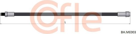 Тормозной шланг Cofle передний для Mercedes-Benz CLK-Класс I (C208, A208) 1997-2002. Артикул 92.BH.ME003
