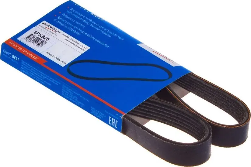 РЕМЕНЬ РУЧЕЙКОВЫЙ AVANTECH Avantech. Артикул 6PK820