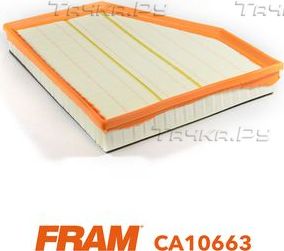 Воздушный фильтр Fram. Артикул CA10663