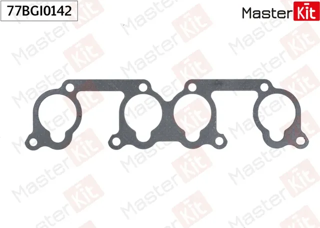 Прокладка впуск.коллектора AUDI/VW/SKODA 1.6/2.0 94- нижняя (Master KIT). Артикул 77BGI0142