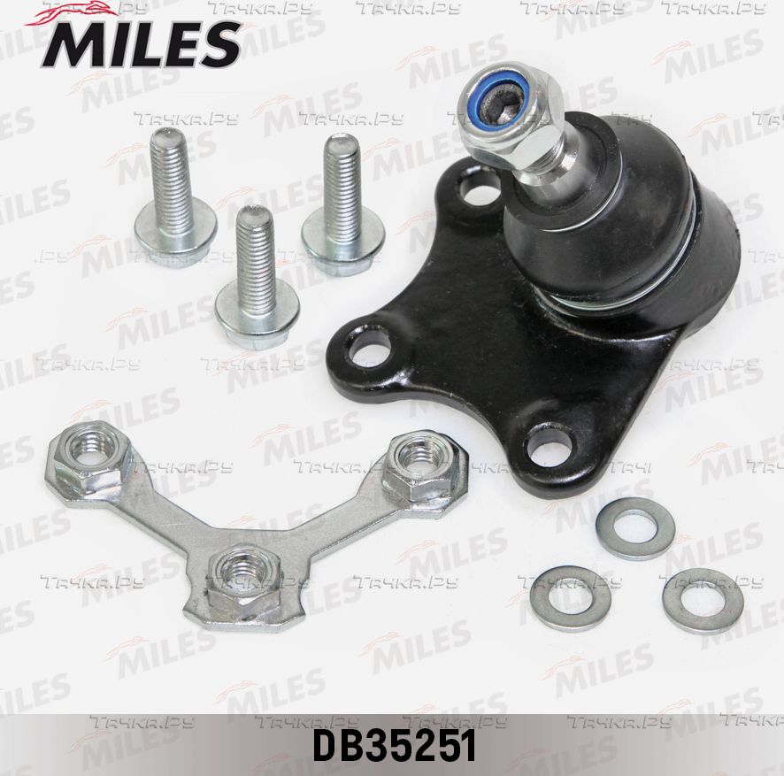 Шаровая опора Miles передняя правая нижняя внешняя для Volkswagen Fox I 2005-2011. Артикул DB35251