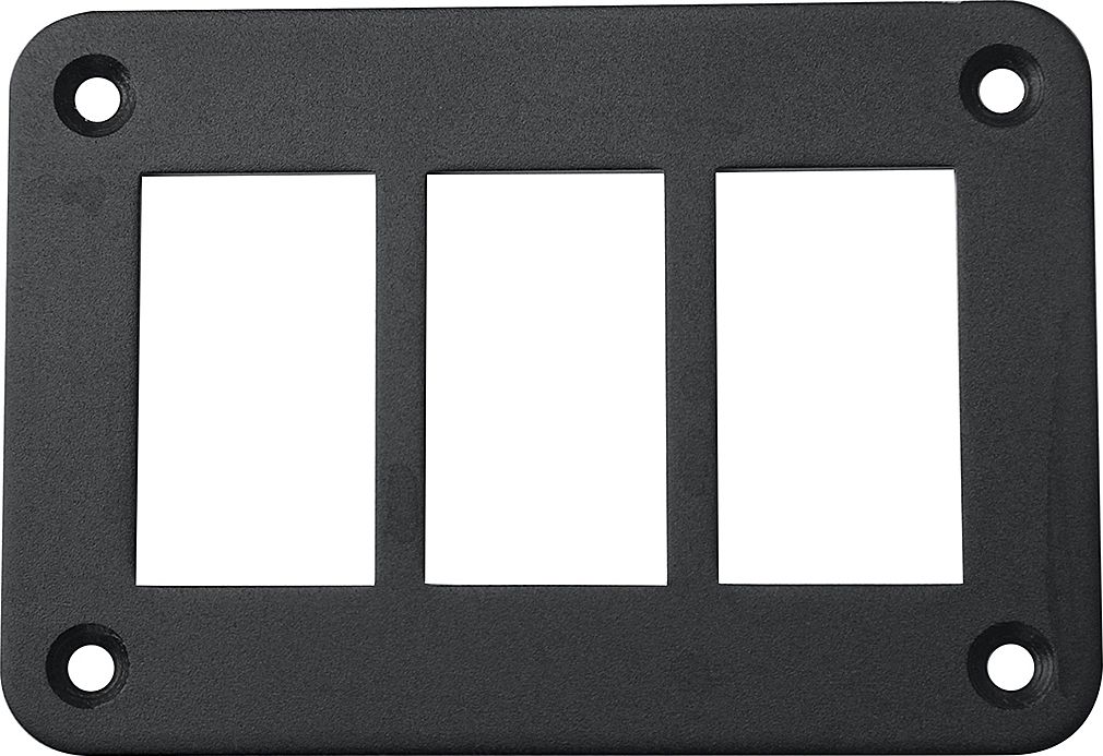 Панель кнопок РИФ монтажная три отверстия. Артикул RIF22-6-0007200