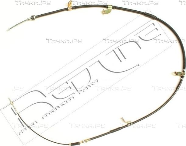 Трос ручника (тросик ручного тормоза) RED Line. Артикул 49HY014