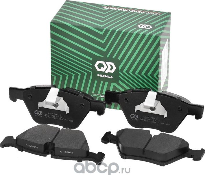 Колодки тормозные дисковые передние (Pilenga). Артикул FDP9966S