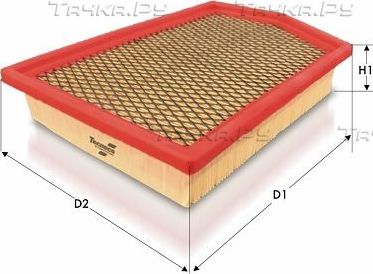 Воздушный фильтр  Tecneco Filters. Артикул AR1622PM
