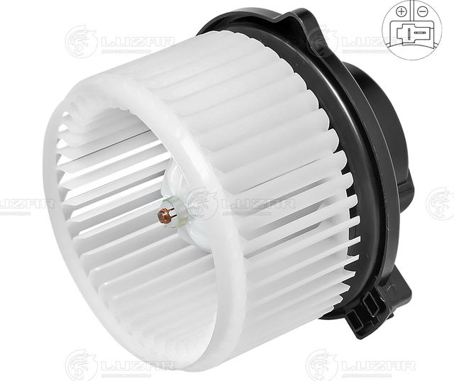 Вентилятор, мотор печки (отопителя) салона Luzar. Артикул LFh 19D0