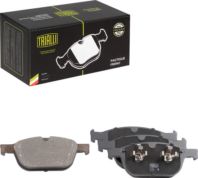 Тормозные колодки Trialli (Low-Metallic). Артикул PF 1053