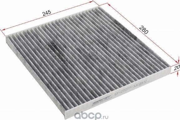 Фильтр салона NISSAN TEANA L33 14-QX60 13- угольный ST272773JC2AU (SAT). Артикул ST272773JC2AU