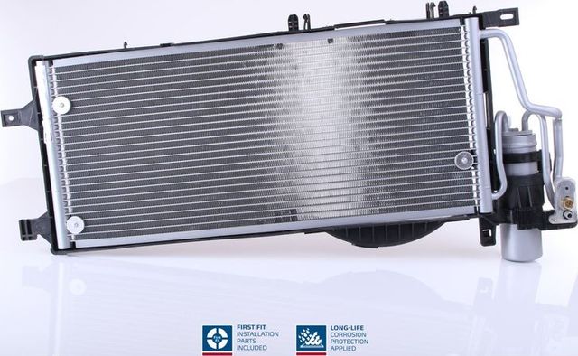 Радиатор кондиционера (конденсатор) Nissens (алюминий). Артикул 94722