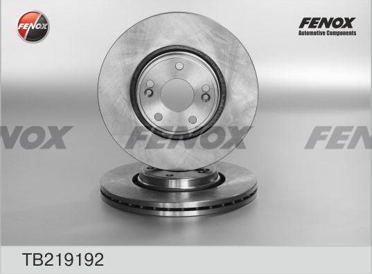 Тормозной диск Fenox. Артикул TB219192