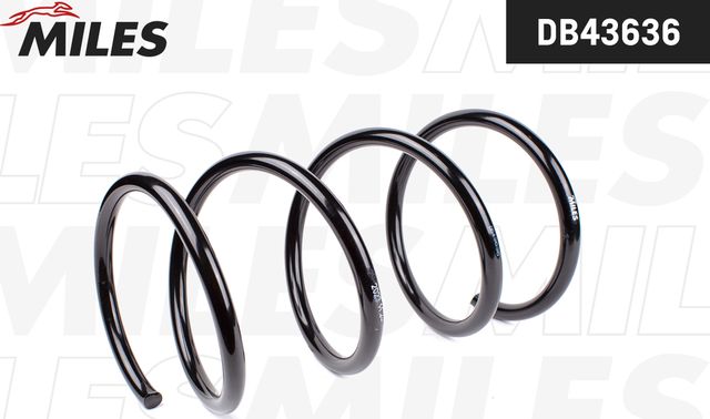 Пружина подвески Miles передняя для Kia Carens II (UN) 2006-2012. Артикул DB43636