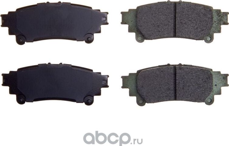 Колодки тормозные дисковые (противоскрипная пластина в компл.) (Avantech). Артикул AV4101